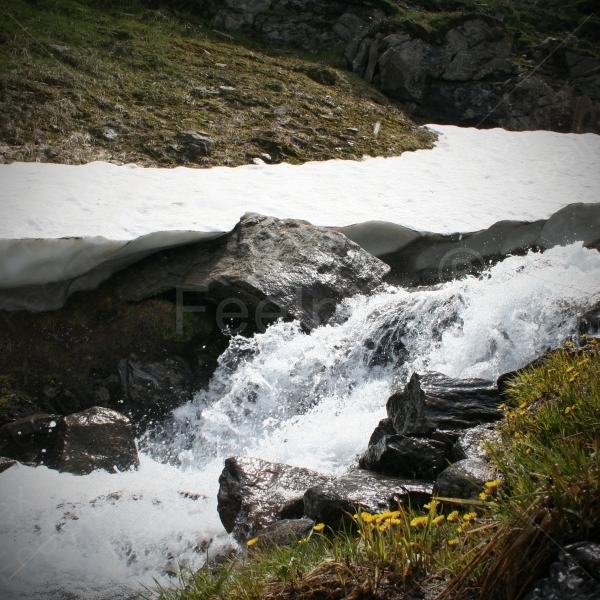 Schlatenbach-Wasserfall, 2187m