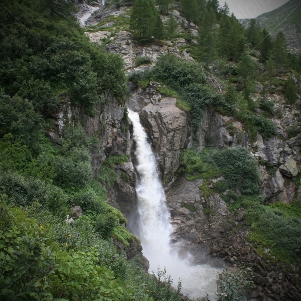 Schlatenbach-Wasserfall, 1819m