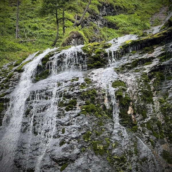 Schleierklang - Wasserrauschen am moosigen Pfad
