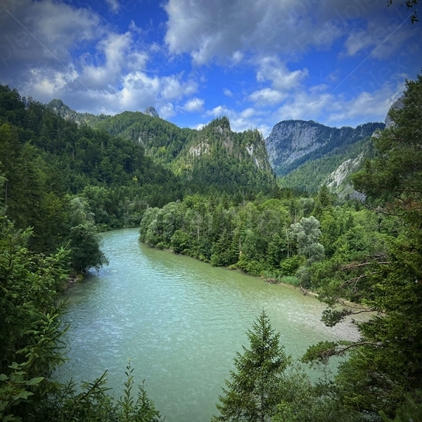 Aussicht am Leierweg – Klangblick ins Gesäuse
