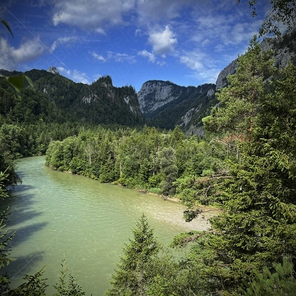 Aussicht am Leierweg – Klangblick ins Gesäuse