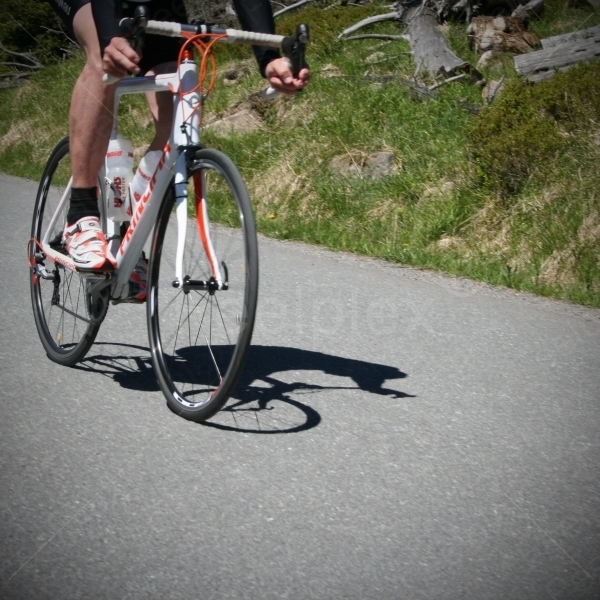Rennrad-Surren auf dem Brocken