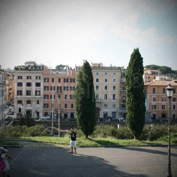 Kolosseum Kreuzung in Rom