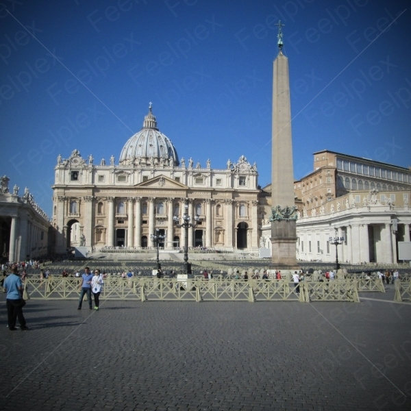Petersplatz in Rom