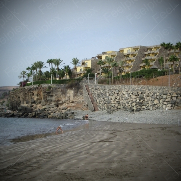 Wellenklänge vom Atlantik in San Agustin