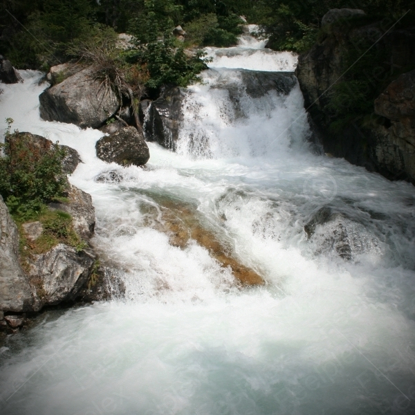 Wasserfall „Cascata del Toce“