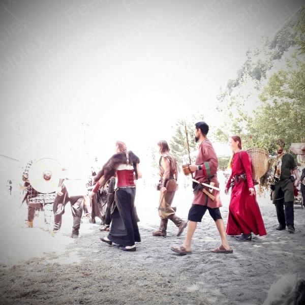 Mittelalterlicher Festzug