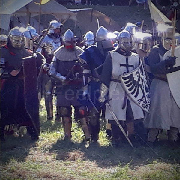 Mittelalterliche Schlacht