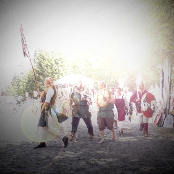 Mittelalterlicher Festzug