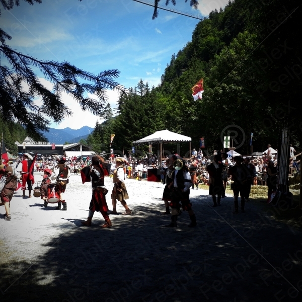 Mittelalterliche Trompete