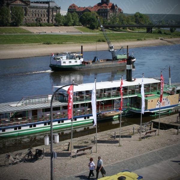 Stadtzentrum auf der Brühlschen Terrasse