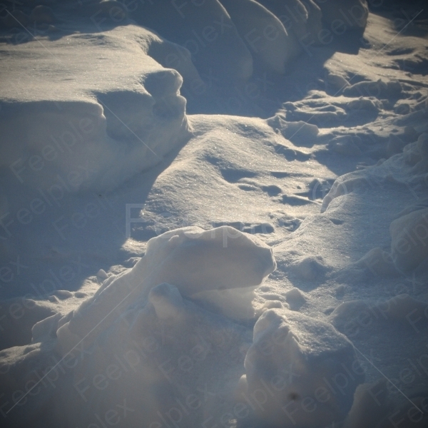 Schneeknirschgeräusche