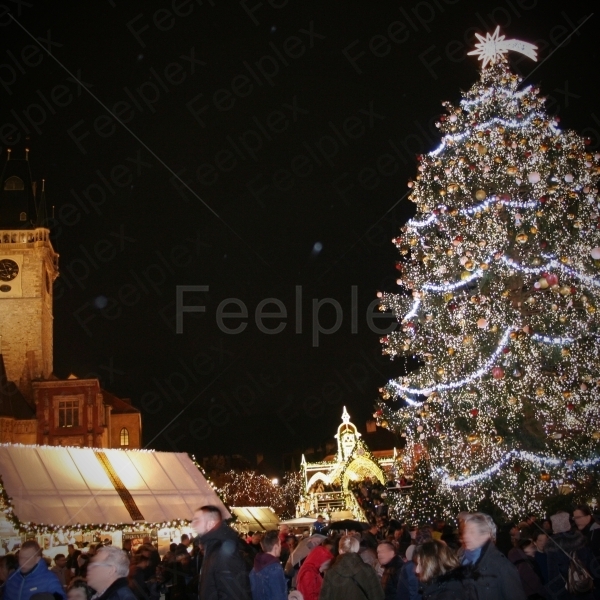 Weihnachtsmarkt in Prag