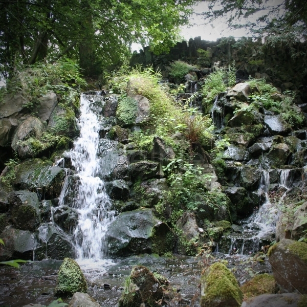 Wasserfall am Schlossteich