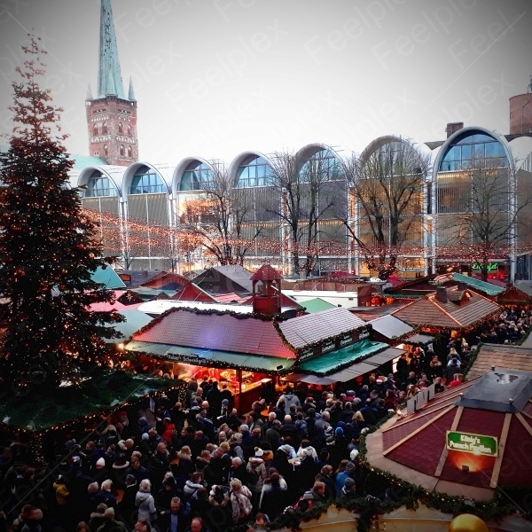 Weihnachtsmarkt in Lübeck