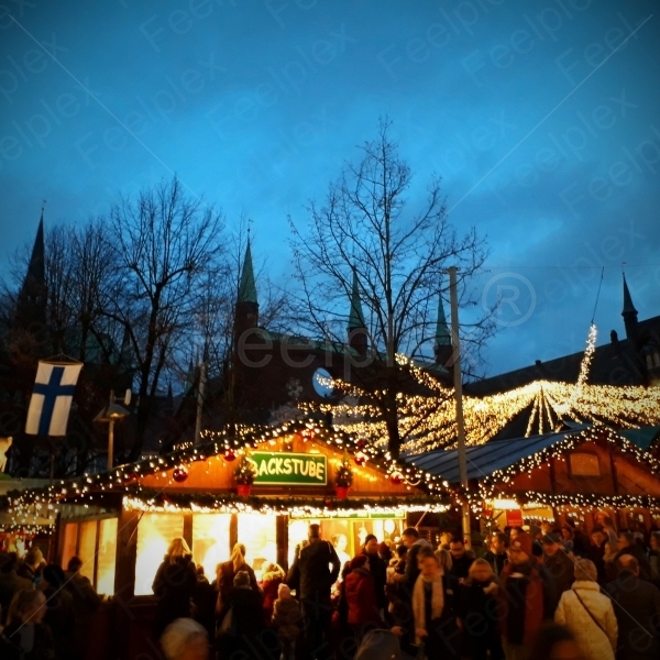 Weihnachtsmarkt in Lübeck