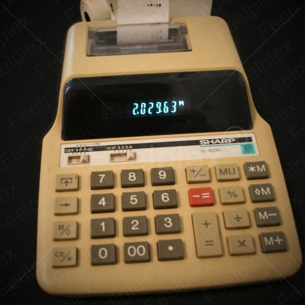 Sharp EL-1625H Taschenrechner