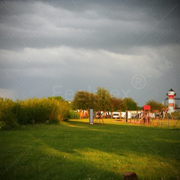 Pause an der Elbe - Jork