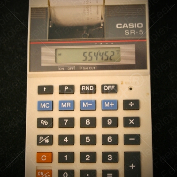CASIO SR-5 Taschenrechner
