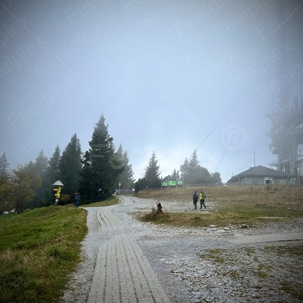 Gipfelmoment am Schöckl