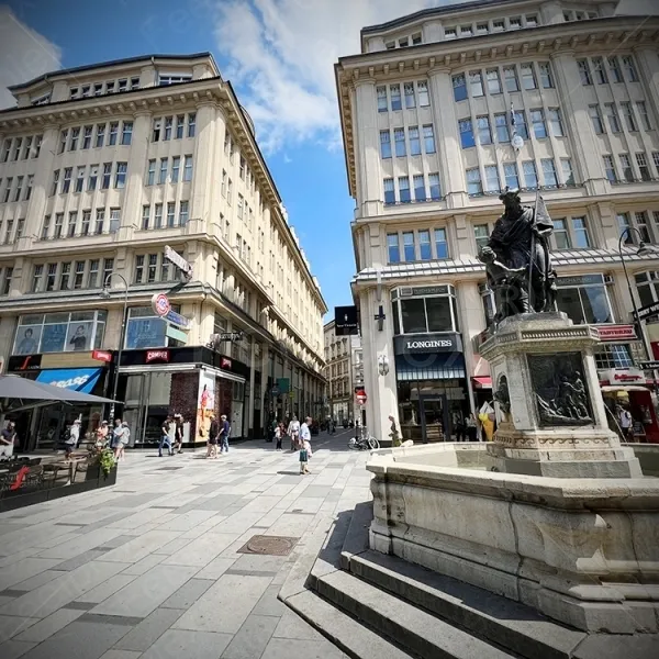 Stadtmoment Wien: Mittagsklänge am Leopoldsbrunnen
