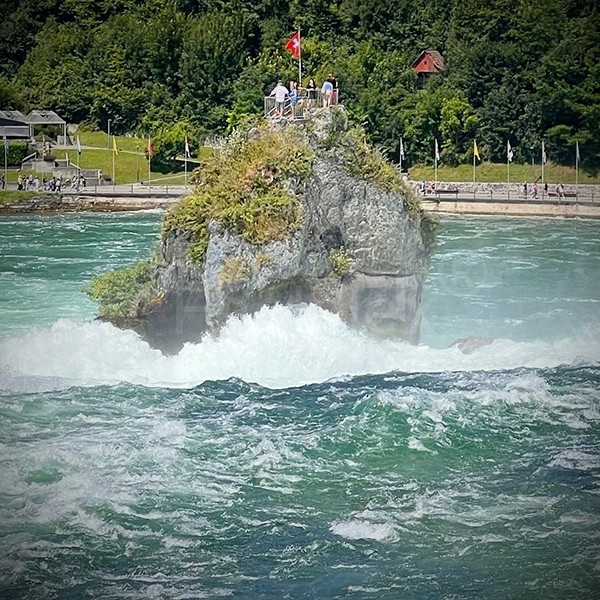 Whirlpools at Rhine Falls