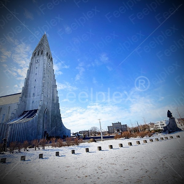 Noon Bells at Hallgrímskirkja in Reykjavík