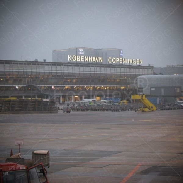 Flughafen in Kopenhagen