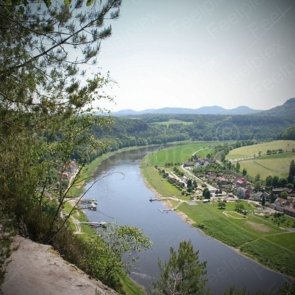 Umgebungsgeräusche an der Basteibrücke