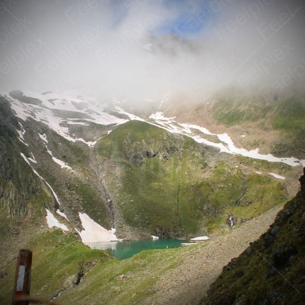 Der Wasserfall - Weißer See