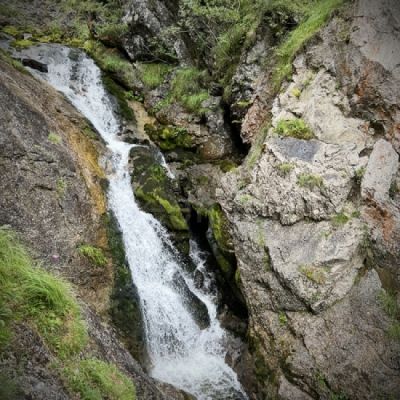 Kleiner Wasserfall am Palfauer Steig