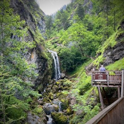 Wasserfall Gesäuse - Klang am Palfauer Wasseloch