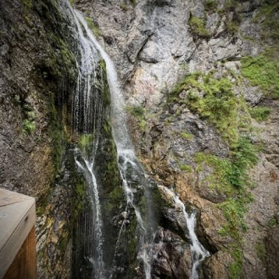 Gesäuse - 26 m Wasserfall am Palfauer Wasserloch