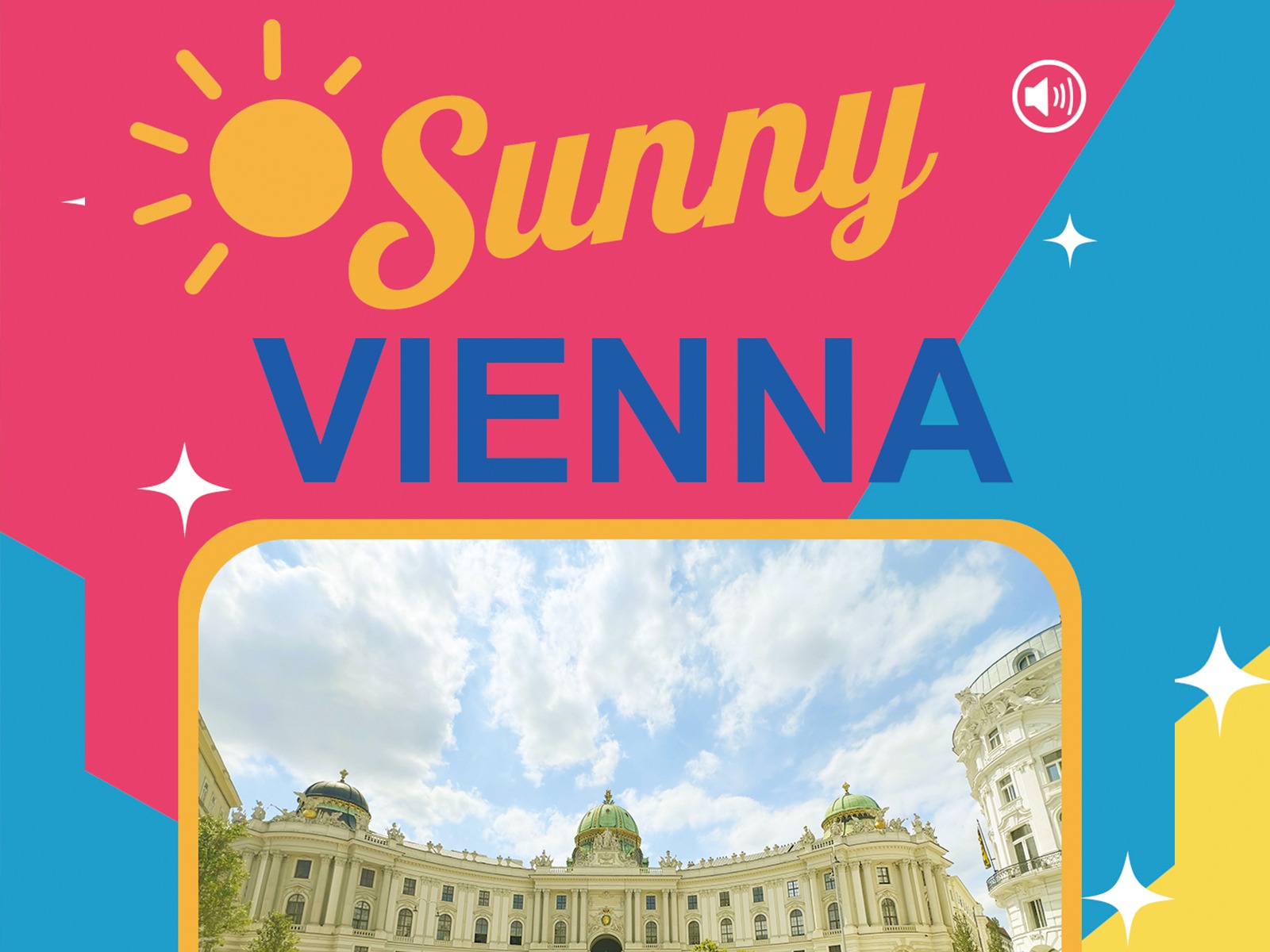 Sonnige Grüße aus Wien – Klangvolle Postkarte mit QR-Code