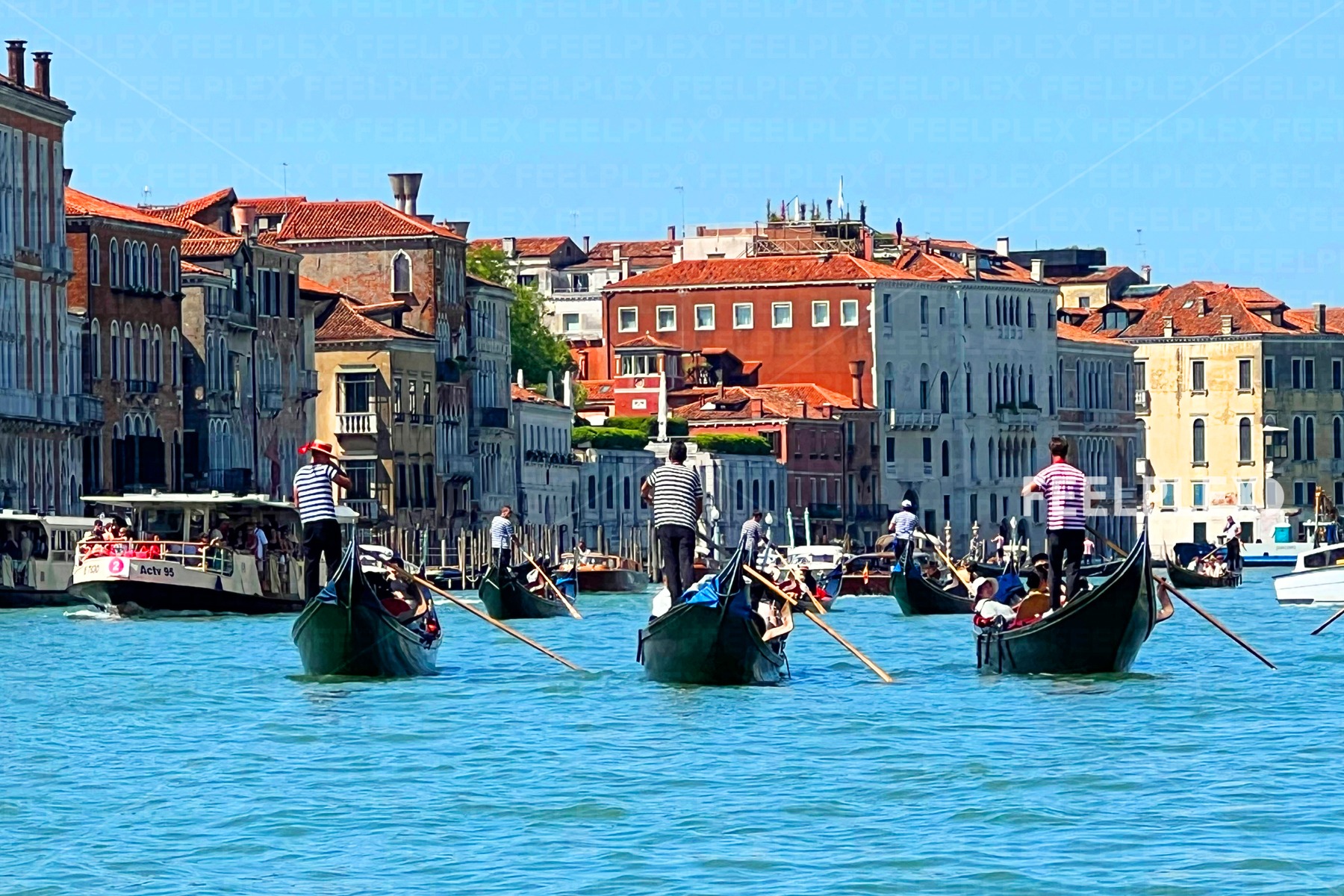 Gondelmoment am Grand Canal