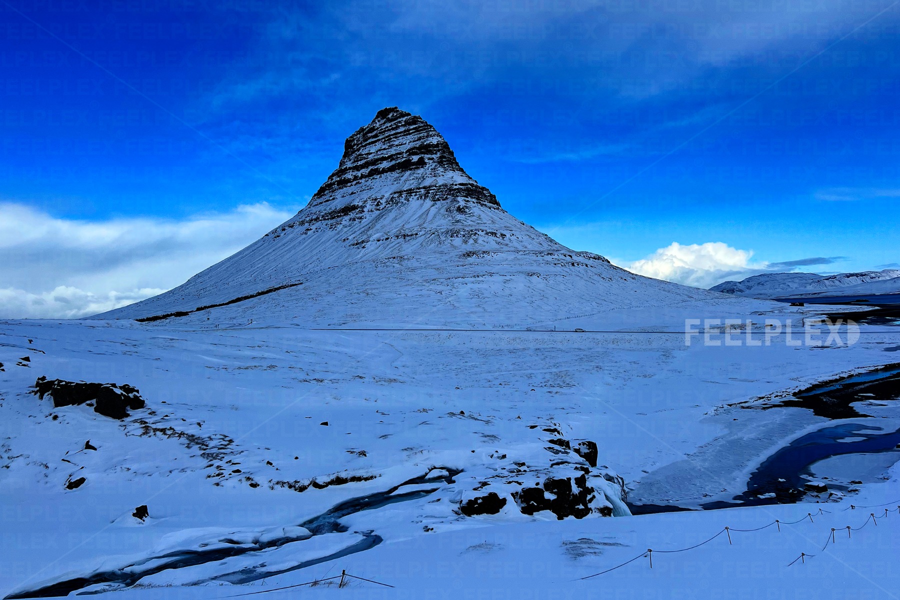 Kirkjufell Beyond the Falls