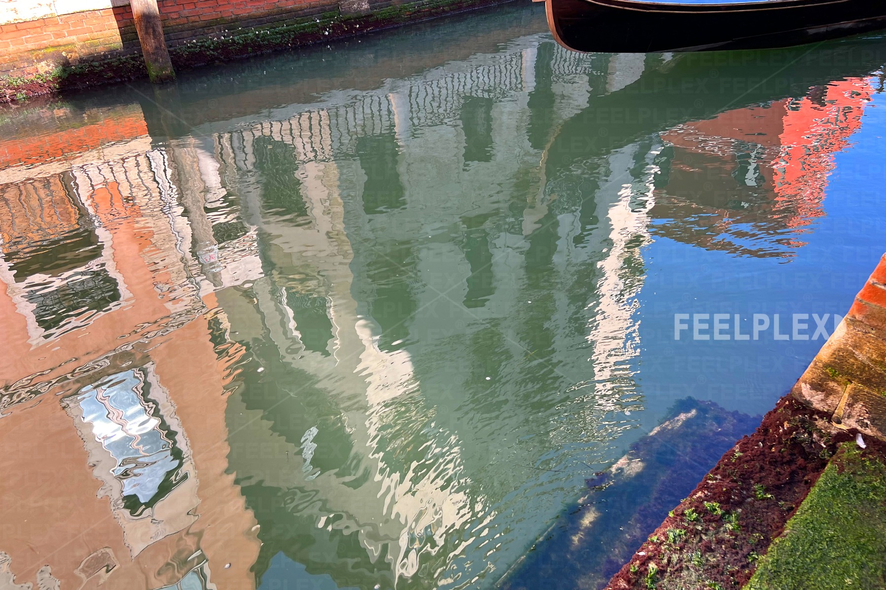 Reflections of Warm Venetian Facades