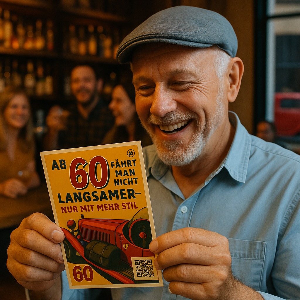 Alfa Romeo 8C 2300 MM Spyder sound postcard (time capsule birthday edition)