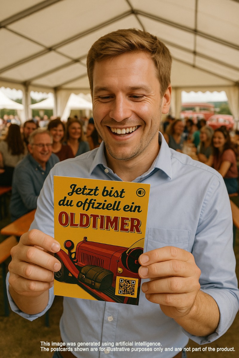 Alfa Romeo 8C 2300 MM Spyder QR sound card (Italian elegance birthday)