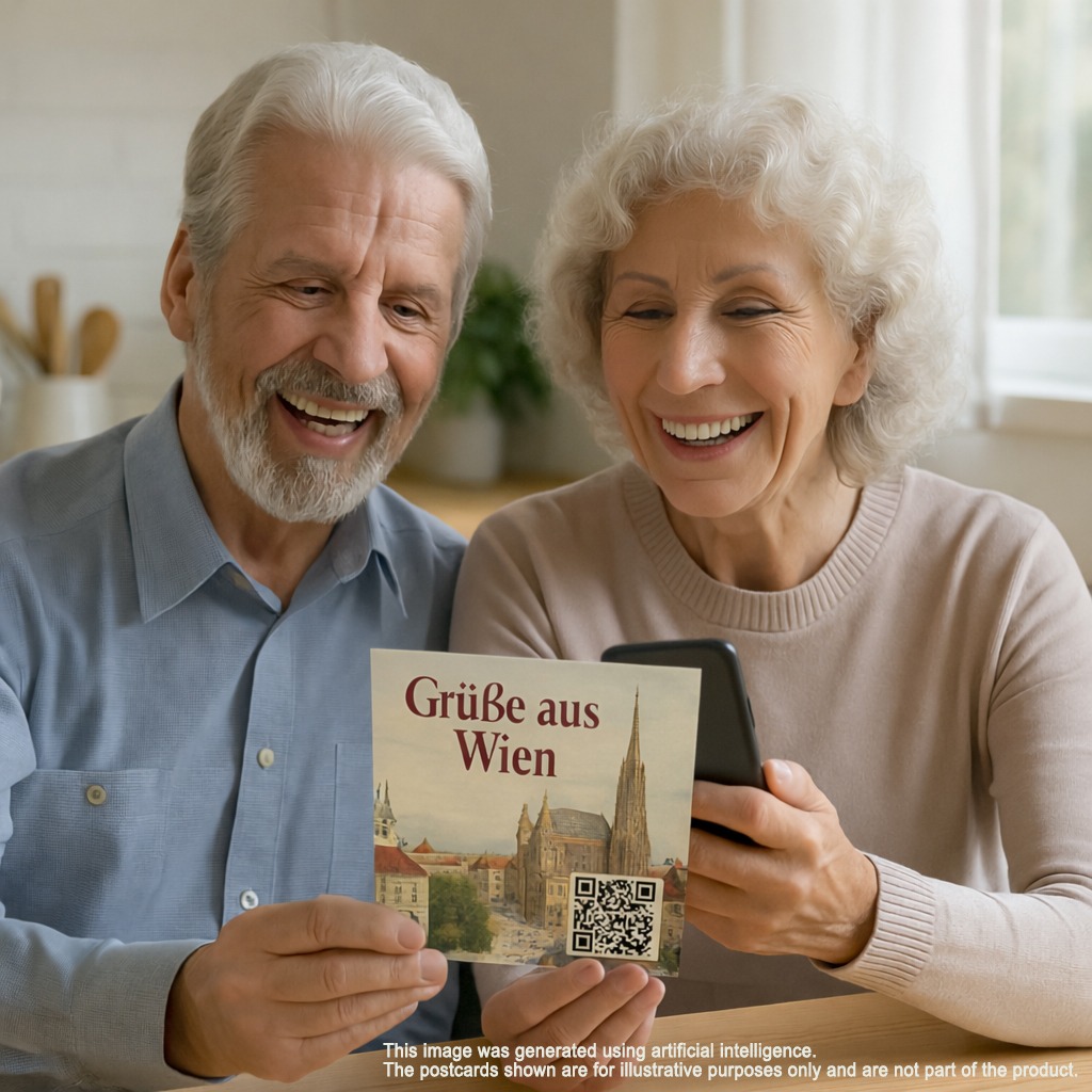 Greetings from Vienna – Postcard with a Sound Experience